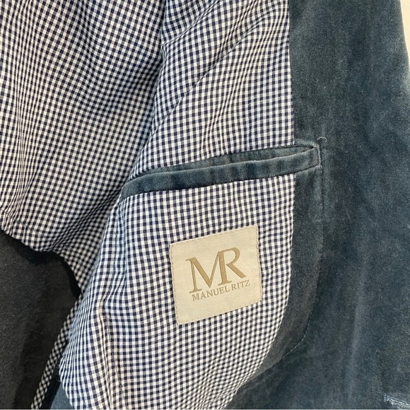 Manuel Ritz Velour Sport Coat - Picture 4 of 5